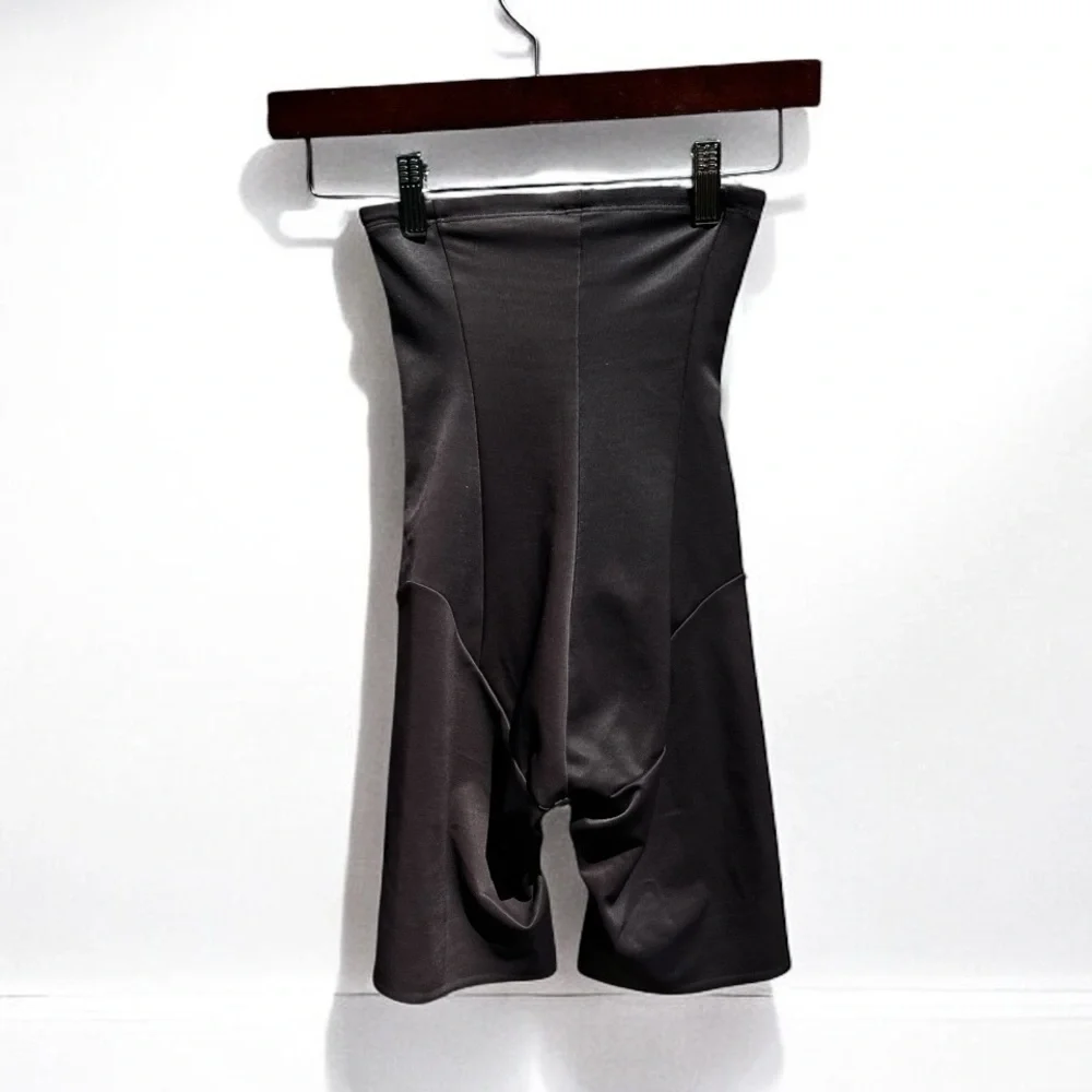 🌻NEW Miraclesuit Black Shape with an Edge® High-Waist Thigh Slimmer Size Small